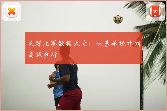 足球比赛数据大全：从基础统计到高级分析